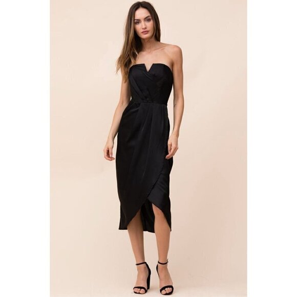 YUMI KIM Glamour Night Dress Black Womens Size Medium - Picture 10 of 10